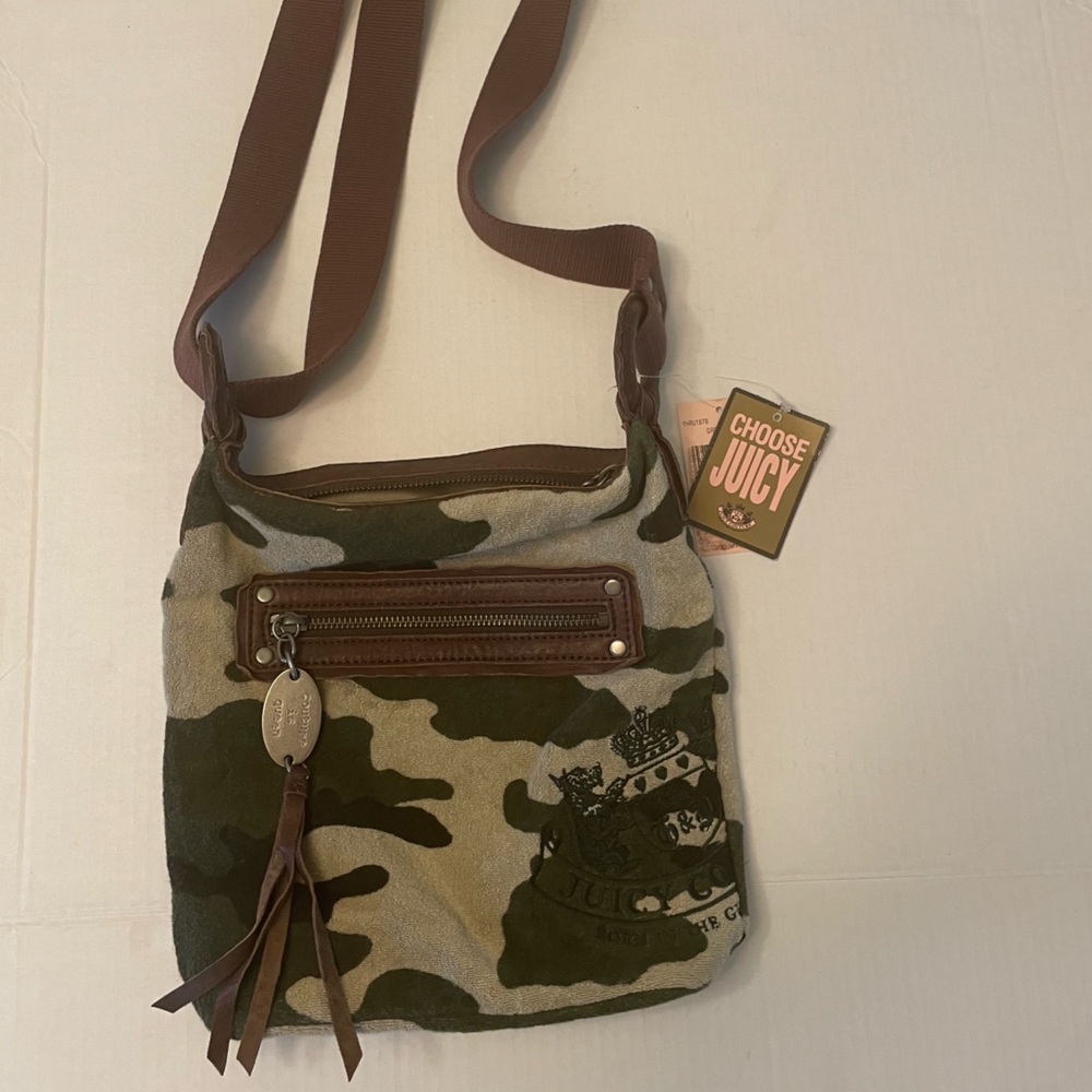 Juicy Couture Camo Crossbody Bag